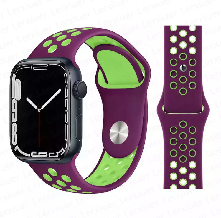 Signature Nike Apple Watch Silicone Sport Bands with Breathable Linings- for Selected Apple Watch 40mm Size - Super Savings Technologies Co.,LTD Signature Nike Apple Watch Silicone Sport Bands with Breathable Linings- for Selected Apple Watch 40mm Size - Super Savings Technologies Co.,LTD